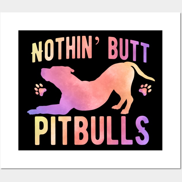 Nothing but pitbulls Wall Art by PrettyPittieShop